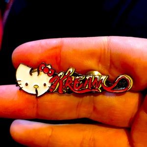 Wutang Clan/ Hello Kitty/“Kream” enamel pin